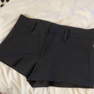 ZARA black mini shorts